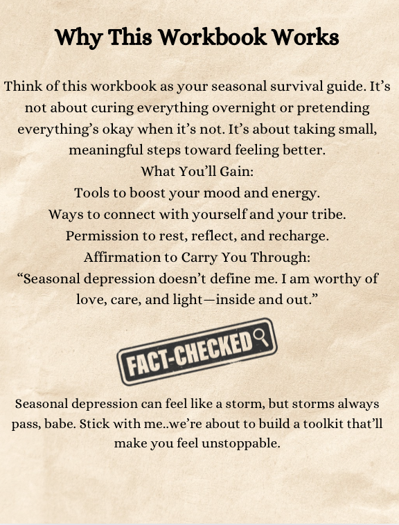 Seasonal Depression Survival Guide