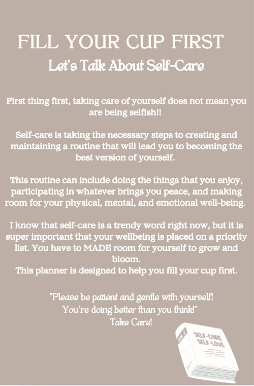 Self-Love E-Workbook