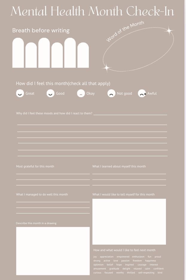 Self-Love E-Workbook